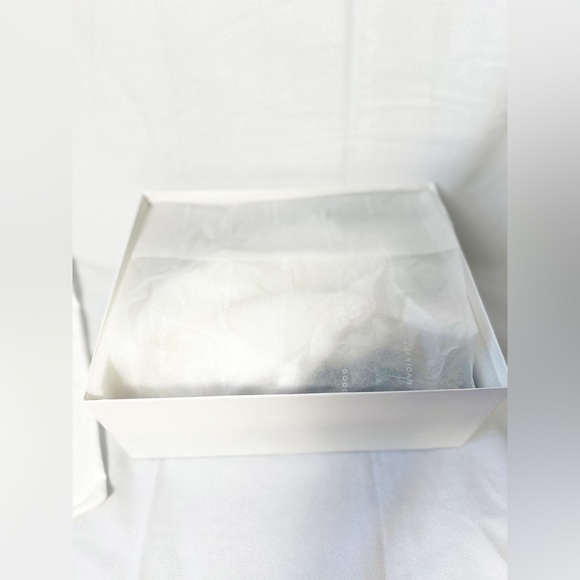 New Good American Terry Kickstand Mule Black Heels - Picture 2 of 9